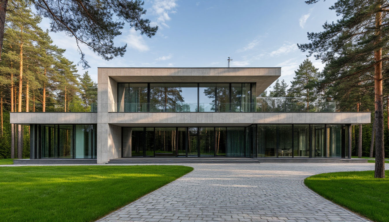 Проекты и цены на премиум особняки