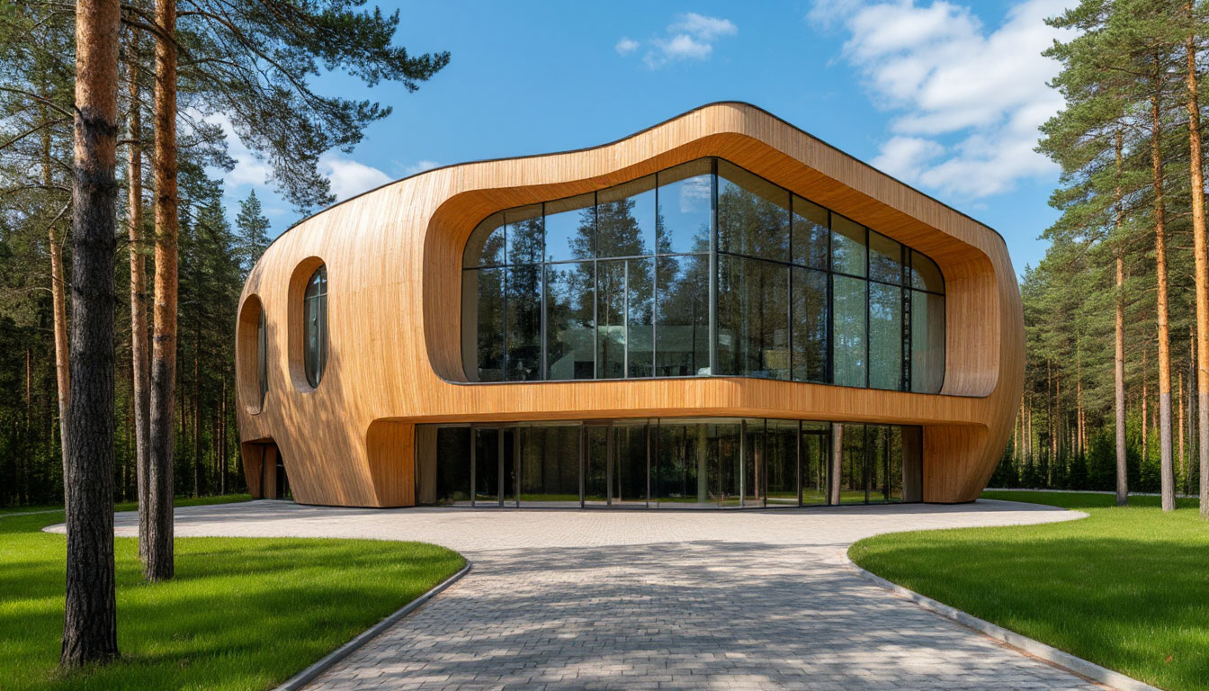 Проект трёхэатжной ВИП дачи в КП Millenium Park