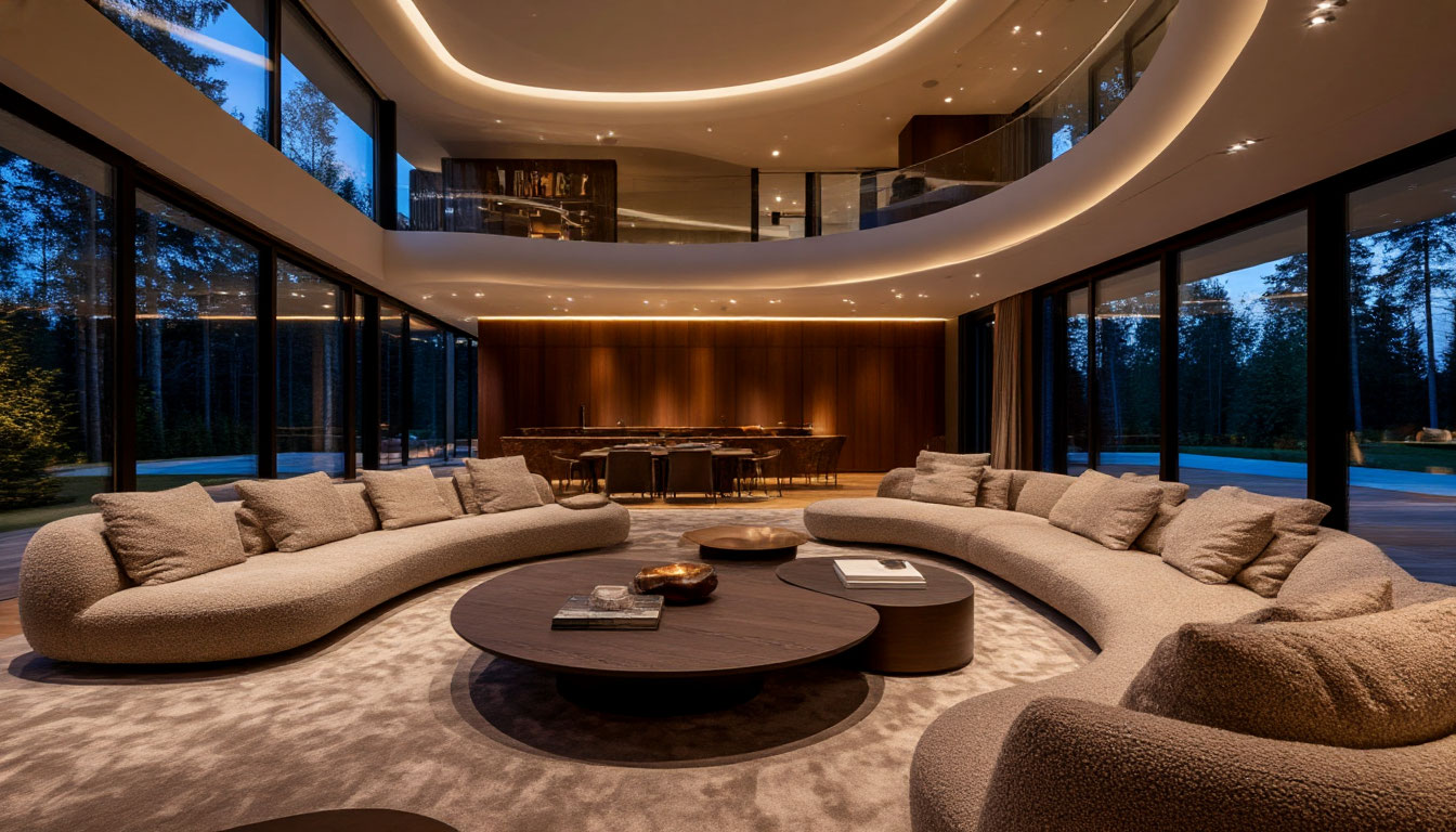 Фото эксклюзивной отделки под ключ