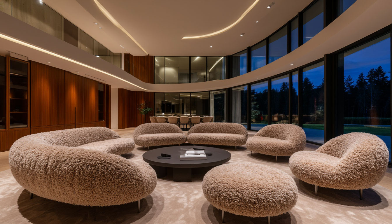 Дизайн ультрасовременной виллы в КП Николино на Рублёвке