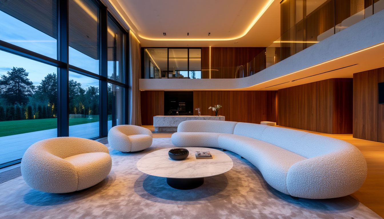 Фото высококачественных отделочных работ на Новой Риге.