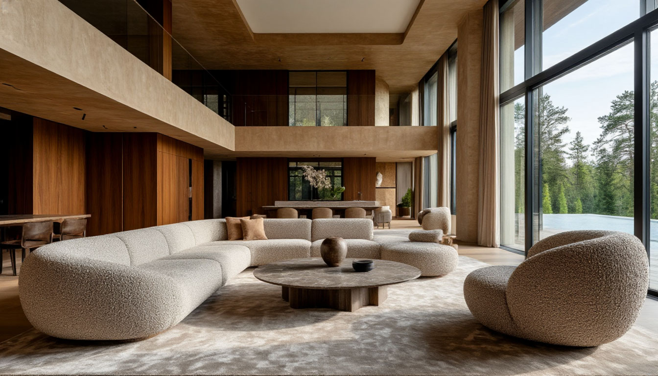 Обшивка деревом ценных пород