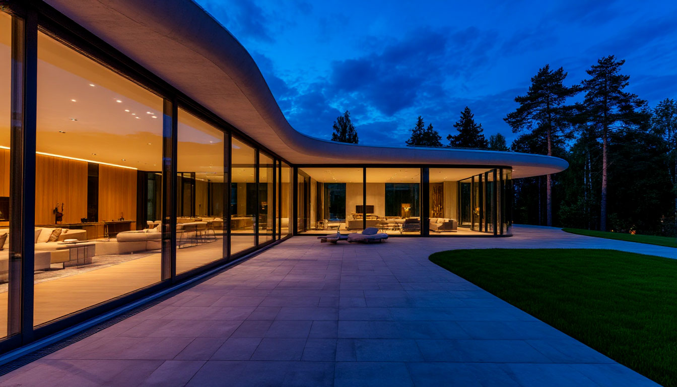 Внутреннему ремонту по дизайн-проекту подвергся старый дом в Истре