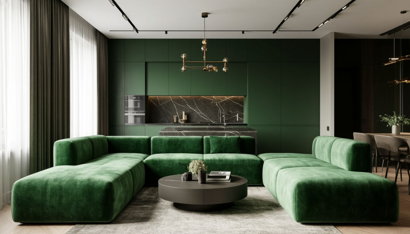 Лакшери обустройство жилого помещения в высотке Сити